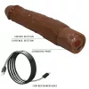 Реалістичний вібратор - Pretty Love Osric Realistic Vibrating Dildo Brown
