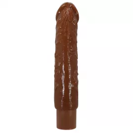 Реалистичный вибратор - Pretty Love Rufus Realistic Vibrating Dildo Brown - 3