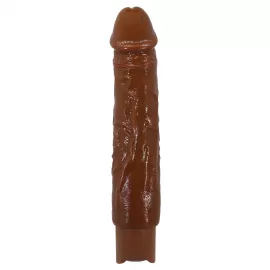 Реалистичный вибратор - Pretty Love Rufus Realistic Vibrating Dildo Brown - 5