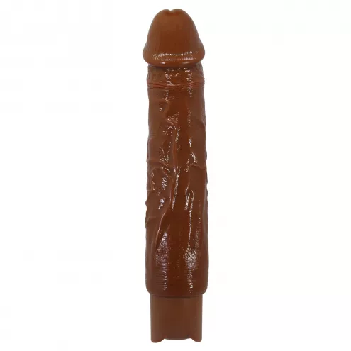 Реалістичний вібратор - Pretty Love Rufus Realistic Vibrating Dildo Brown