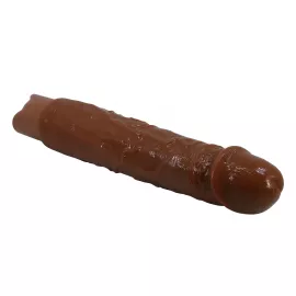 Реалистичный вибратор - Pretty Love Rufus Realistic Vibrating Dildo Brown - 2