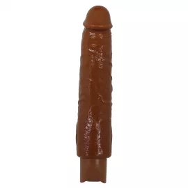 Реалистичный вибратор - Pretty Love Soren Realistic Vibrating Dildo Brown - 7