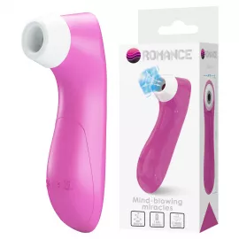 Вакуумный стимулятор - Romance Sucking Pleasure Stimulator Breeze Pink - 1