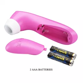 Вакуумный стимулятор - Romance Sucking Pleasure Stimulator Breeze Pink - 2