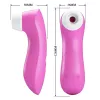 Вакуумный стимулятор - Romance Sucking Pleasure Stimulator Breeze Pink