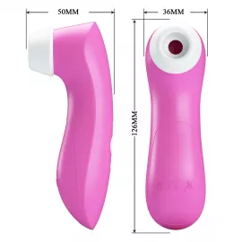 Вакуумный стимулятор - Romance Sucking Pleasure Stimulator Breeze Pink - 4