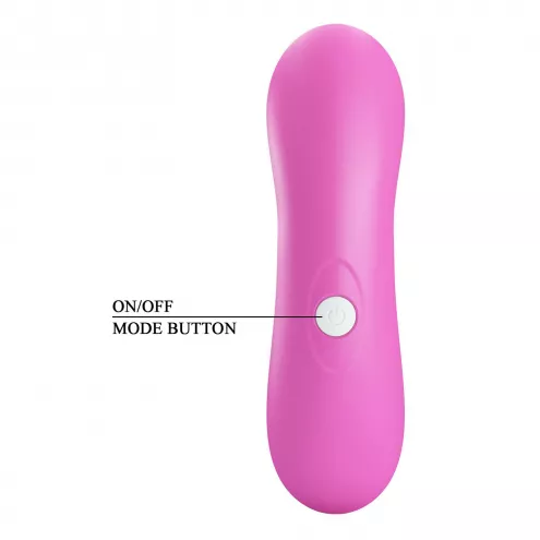Вакуумный стимулятор - Romance Sucking Pleasure Stimulator Breeze Pink