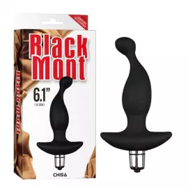 Анальна пробка Black Mont Vibrating Vibro T1 6.1 - 1