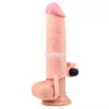 Вібронасадка на член Pleasure X-Tender Vibrating Penis Sleeve Brown #1