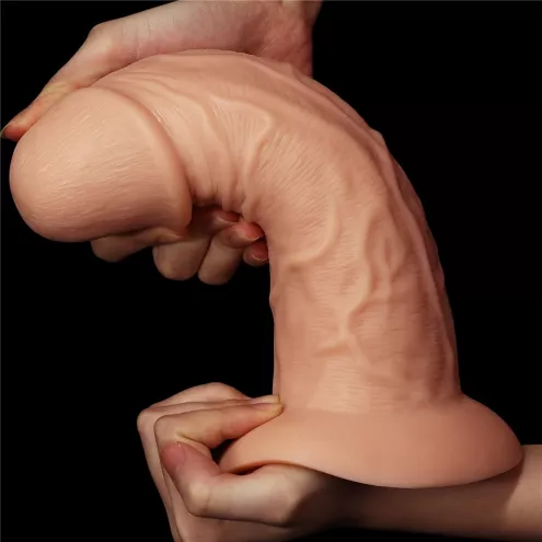 Фалоімітатор значного розміру 9.5 Realistic Curved Dildo