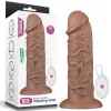 Вибратор на присоске с пультом управления 10.5 Realistic Chubby Vibrating Dildo