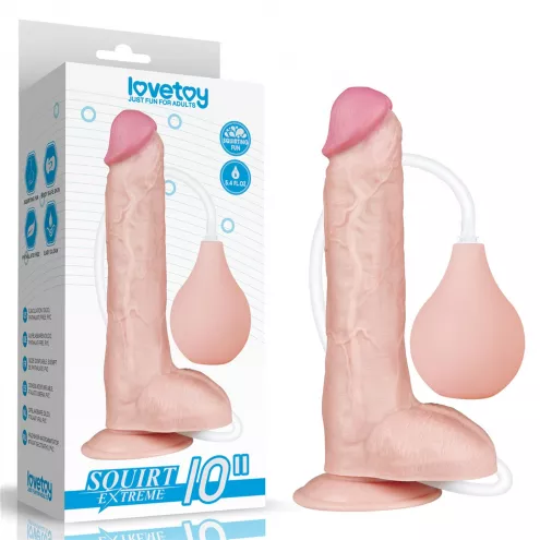 Фаллоимитатор с имитацией семяизвержения 10'' Squirt Extreme Dildo