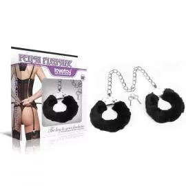 Наручники черные LUFFY LEG CUFFS - 1