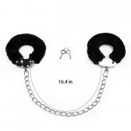 Наручники черные LUFFY LEG CUFFS - 6