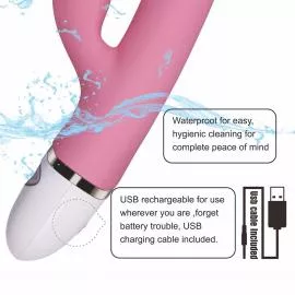 Силиконовый вибратор Vibrator Dreamer II для девушек - 10