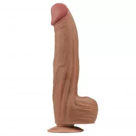 Фалоімітатор 12 King Sized Sliding Skin Dual Layer Dong - 8