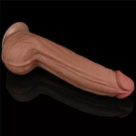 Фалоімітатор 12 King Sized Sliding Skin Dual Layer Dong - 2