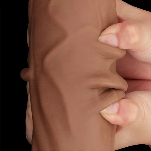 Фалоімітатор 12 King Sized Sliding Skin Dual Layer Dong