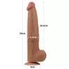 Фаллоимитатор 13.5 King Sized Sliding Skin Dual Layer Dong