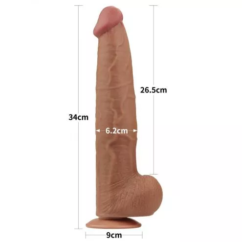 Фаллоимитатор 13.5 King Sized Sliding Skin Dual Layer Dong