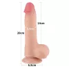 Фаллоимитатор 8 Sliding Skin Dual Layer Dong Flesh