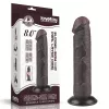 Фаллоимитатор Sliding-Skin Dual Layer Dong 8 без мошонки, коричневый