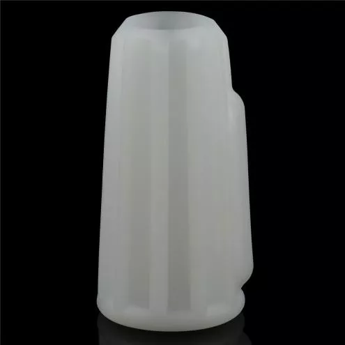Насадка на пеніс Vibrating Ridge Knights Ring (White)