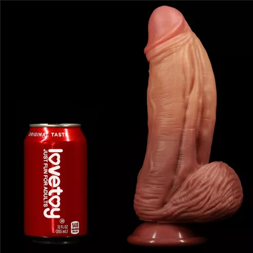 Фаллоимитатор 10'' Dual layered Platinum Silicone Cock