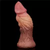 Фалоімітатор 7.0 Dual layered Platinum Silicone Plug