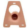 Порожнистий страпон Unisex Hollow Strap-On Rodeo Big, 22 см, тілесний
