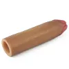 Насадка на пеніс Revolutionary Silicone Nature Extender 1.5, коричнева