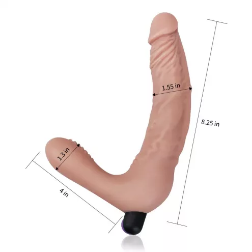 Страпон безремневий з вібро RECHARGEABLE IJOY STRAPLESS