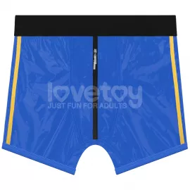 Трусы для страпона Chic Strap-On Shorts, синие - 3
