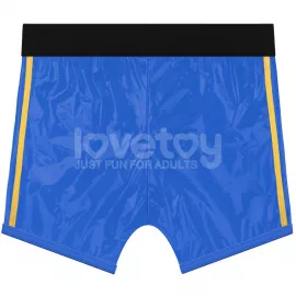 Трусы для страпона Chic Strap-On Shorts, синие - 8