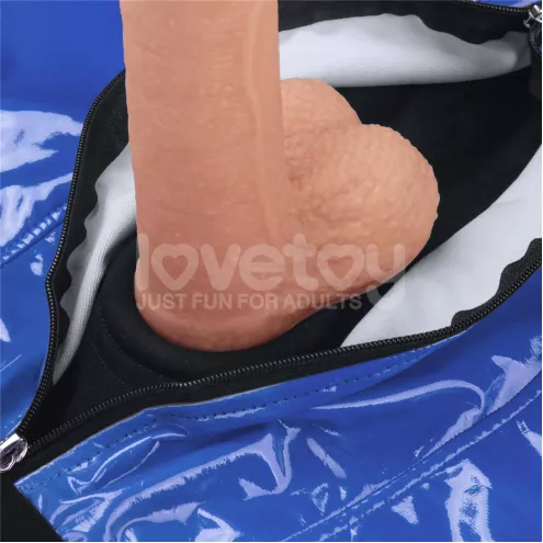 Трусы для страпона Chic Strap-On Shorts, синие