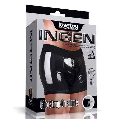 Труси для страпону Chic Strap-On shorts (28 - 31 inch waist) Black