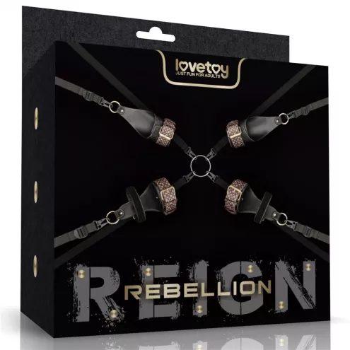 Бондажі фіксатори REBELLION REIGN UNDER MATTRESS RESTRAINT