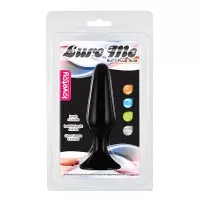 Анальна пробка LoveToy Small Anal Plug, силіконова, чорна