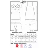 Комплект Obsessive Lovica chemise (Червоний, S/M)