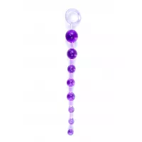 Анальная цепочка Jelly Anal 10 Beads Purple