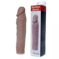 Насадка на пенис Perfect Sleeve Mulatto extends 7 cm