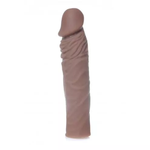 Насадка на пенис Perfect Sleeve Mulatto extends 7 cm