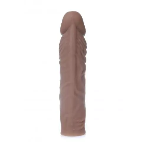 Насадка на пенис Perfect Sleeve Mulatto extends 7 cm