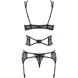 Комплект Obsessive Frivolla set (Черный, L/XL) - 4