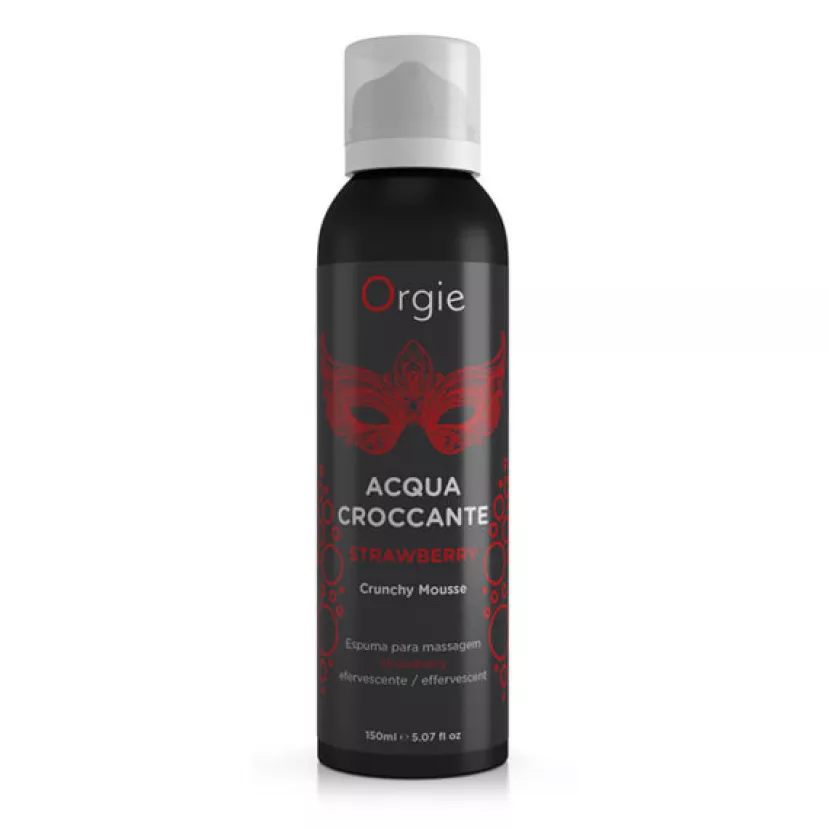 Пінка для масажу ORGIE ACQUA CROCANTE STRAWBERRY - 150 ML