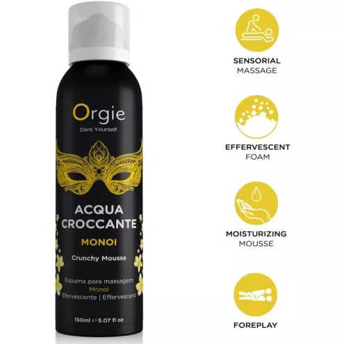 Пінка для масажу ORGIE ACQUA CROCANTE MONOI 150 ML