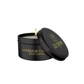 Массажная свеча - Le Desir Erotic Massage Candle Rose Scented, 100 г - 1