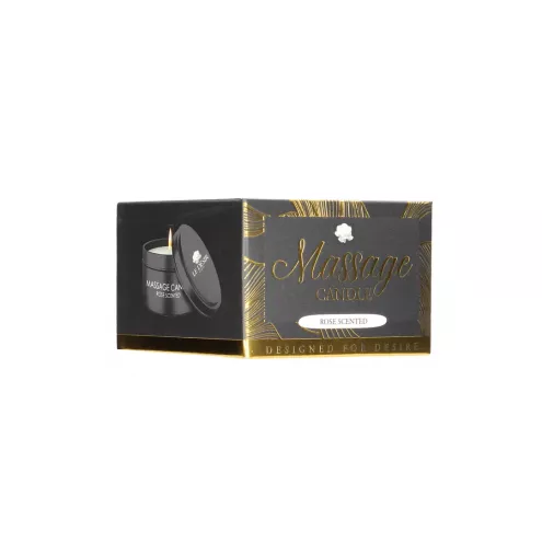 Массажная свеча - Le Desir Erotic Massage Candle Rose Scented, 100 г