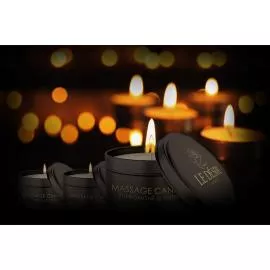 Массажная свеча - Le Desir Erotic Massage Candle Rose Scented, 100 г - 6