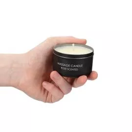 Массажная свеча - Ouch! Massage Candle Rose Scented, 100 г - 3